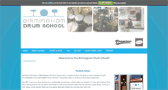 Desktop Screenshot of birminghamdrumschool.co.uk