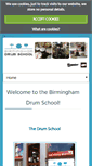 Mobile Screenshot of birminghamdrumschool.co.uk