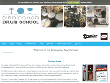 Tablet Screenshot of birminghamdrumschool.co.uk